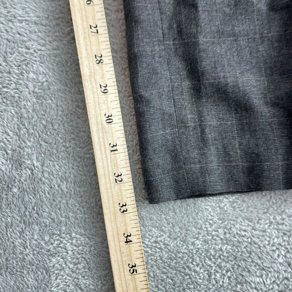 Banana Republic Mens Gray Dress Pants Size 38/32 Polyester & Viscose Blend 0959 - Picture 8 of 10
